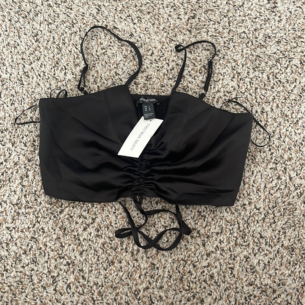 Satin Bralette Top